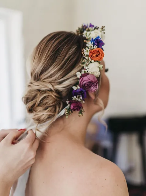 Bridal hair and makeup styling by Jessica-Jade, Cambridgeshire