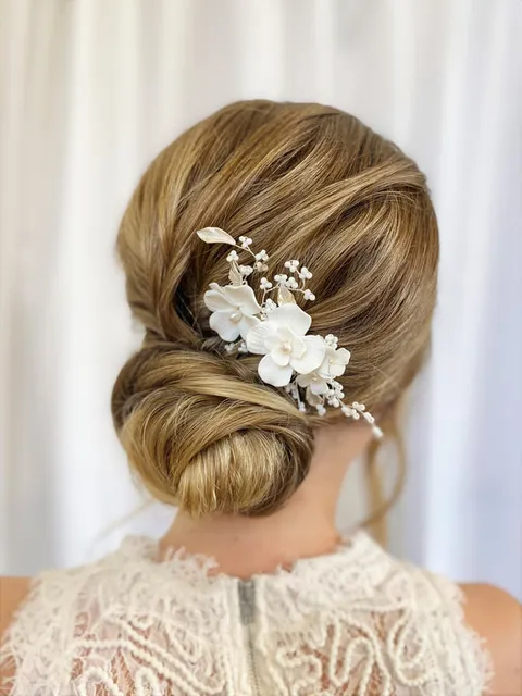 Bridal hair and makeup styling by Jessica-Jade, Cambridgeshire
