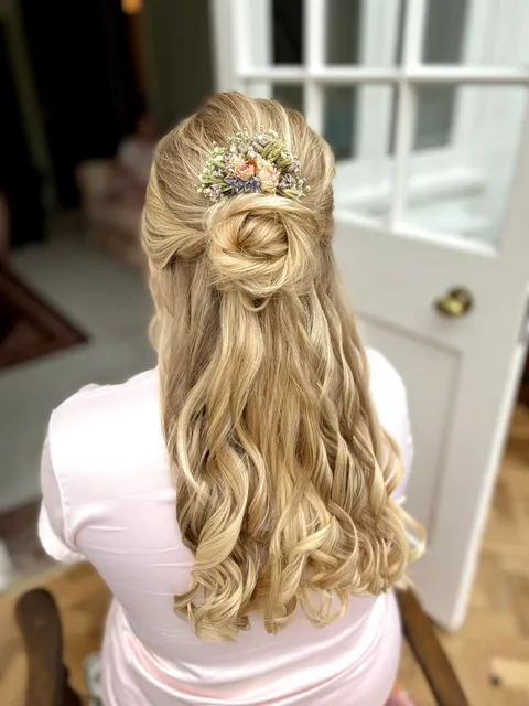 Bridal hair and makeup styling by Jessica-Jade, Cambridgeshire