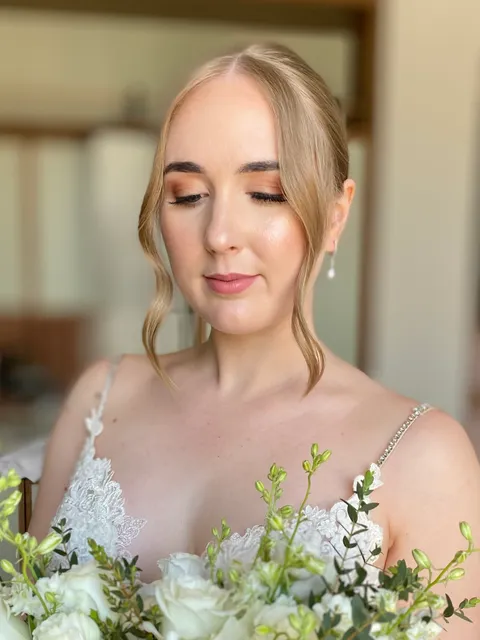 Bridal hair and makeup styling by Jessica-Jade, Cambridgeshire