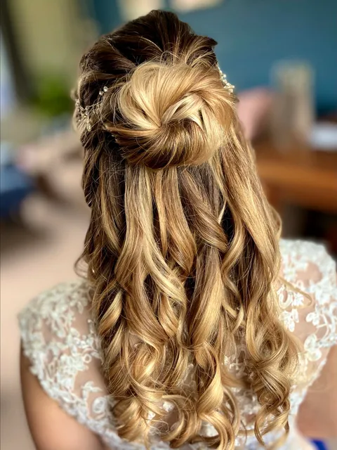 Bridal hair and makeup styling by Jessica-Jade, Cambridgeshire