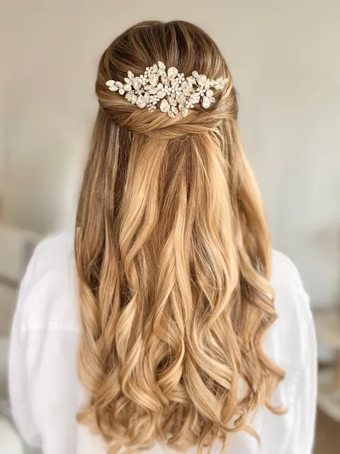 Bridal hair and makeup styling by Jessica-Jade, Cambridgeshire